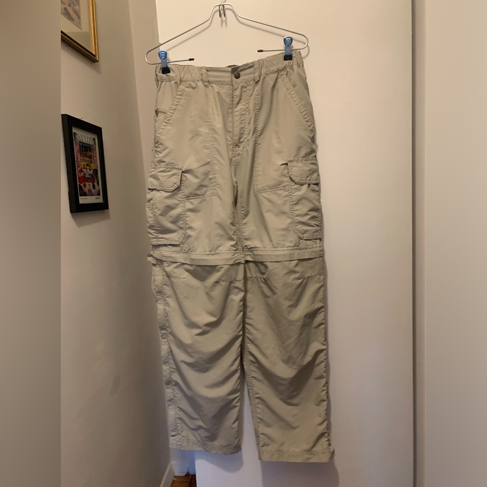 REI beige cargo hiking pants -women’s small
